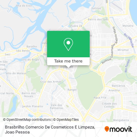 Brasbrilho Comercio De Cosmeticos E Limpeza map