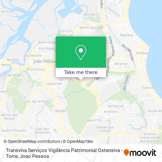 Transviva Serviços Vigilância Patrimonial Ostensiva - Torre map