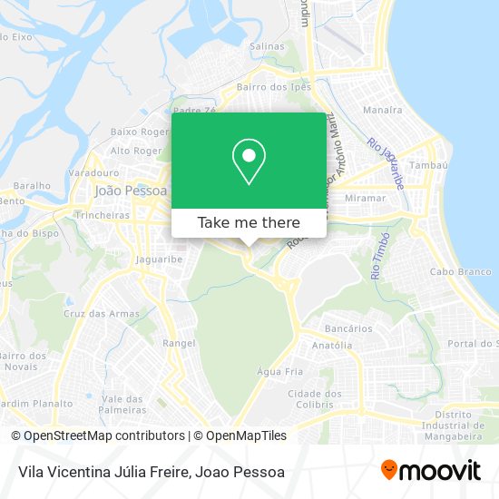 Vila Vicentina Júlia Freire map