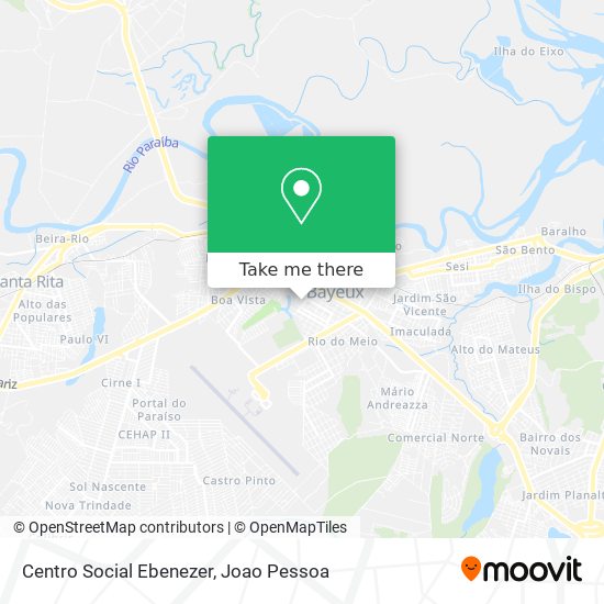Centro Social Ebenezer map