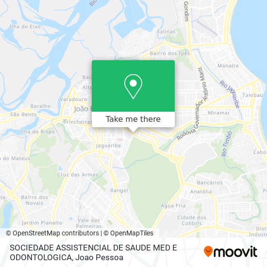 SOCIEDADE ASSISTENCIAL DE SAUDE MED E ODONTOLOGICA map