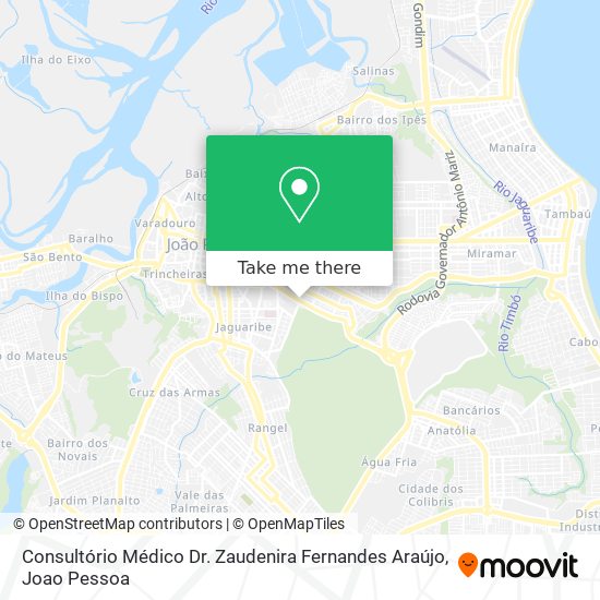 Consultório Médico Dr. Zaudenira Fernandes Araújo map