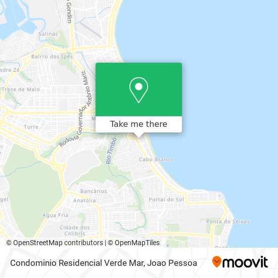 Condominio Residencial Verde Mar map