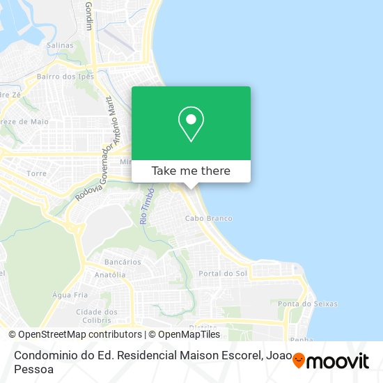 Condominio do Ed. Residencial Maison Escorel map