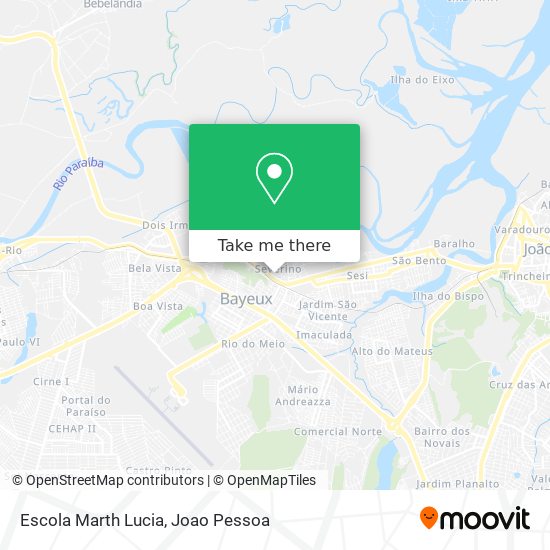 Escola Marth Lucia map