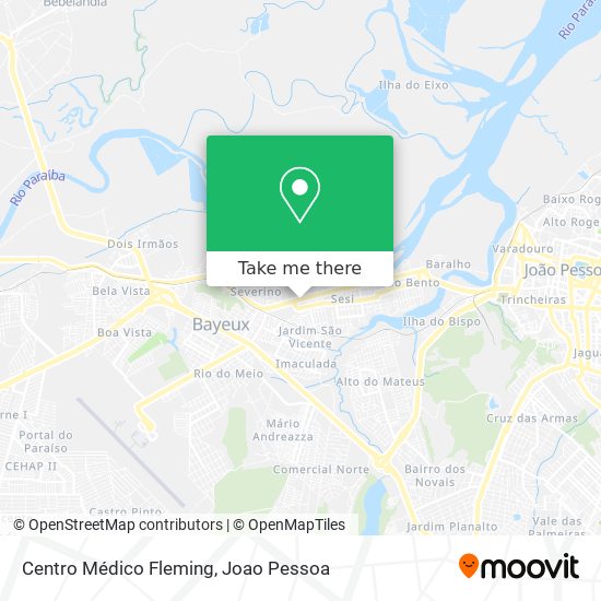 Centro Médico Fleming map