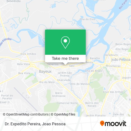 Dr. Expedito Pereira map