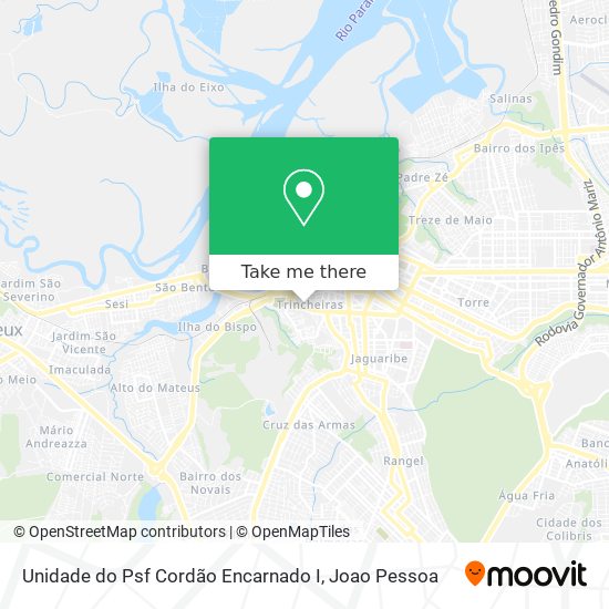 Unidade do Psf Cordão Encarnado I map