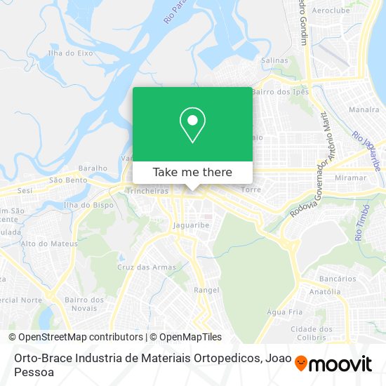 Orto-Brace Industria de Materiais Ortopedicos map