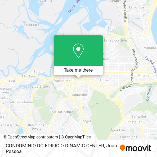 CONDOMINIO DO EDIFICIO DINAMIC CENTER map