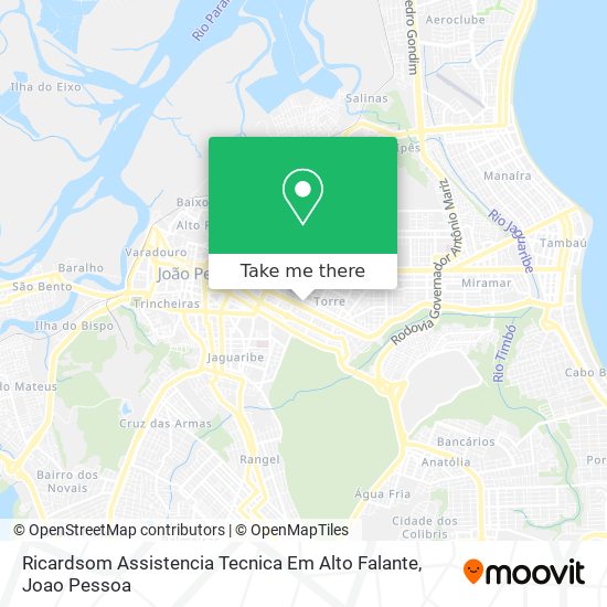 Ricardsom Assistencia Tecnica Em Alto Falante map