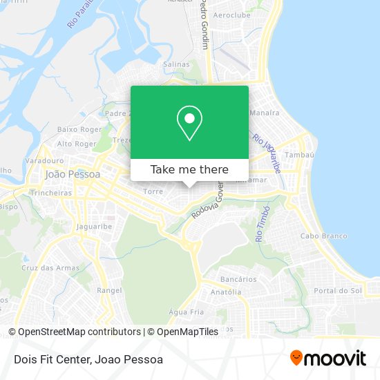 Dois Fit Center map