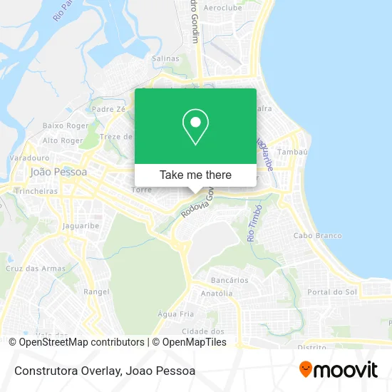 Construtora Overlay map