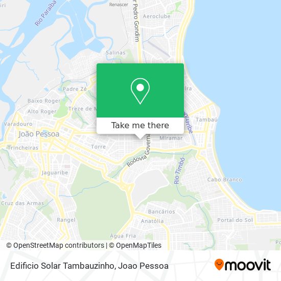 Edificio Solar Tambauzinho map