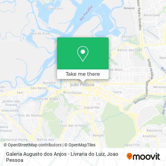 Galeria Augusto dos Anjos - Livraria do Luiz map