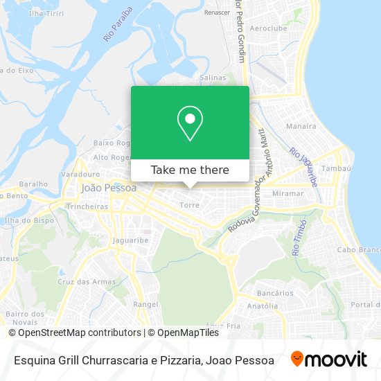 Esquina Grill Churrascaria e Pizzaria map