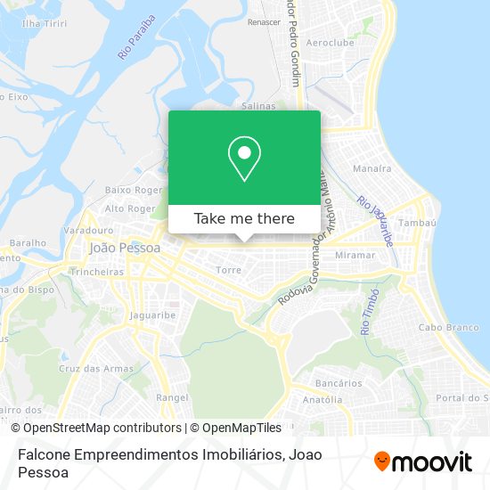 Falcone Empreendimentos Imobiliários map