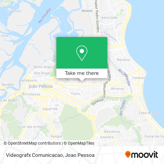 Videografx Comunicacao map