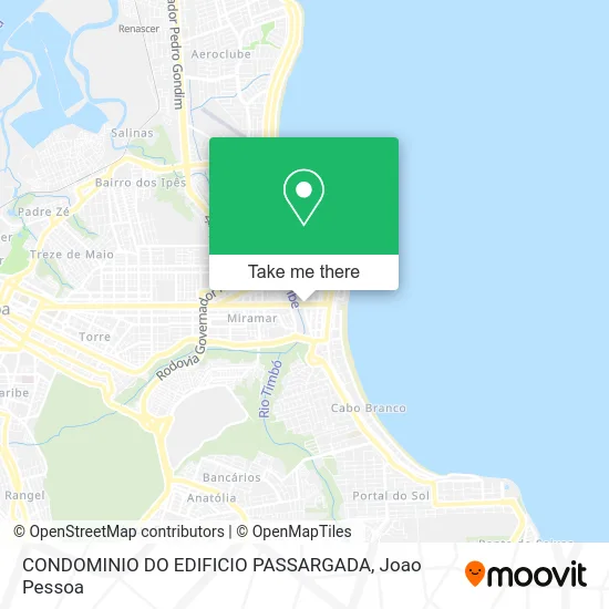CONDOMINIO DO EDIFICIO PASSARGADA map