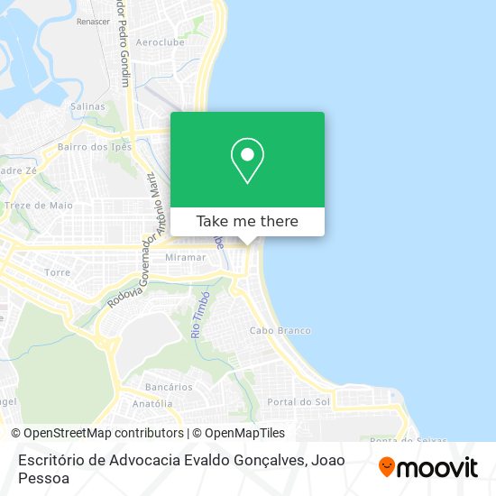 Escritório de Advocacia Evaldo Gonçalves map