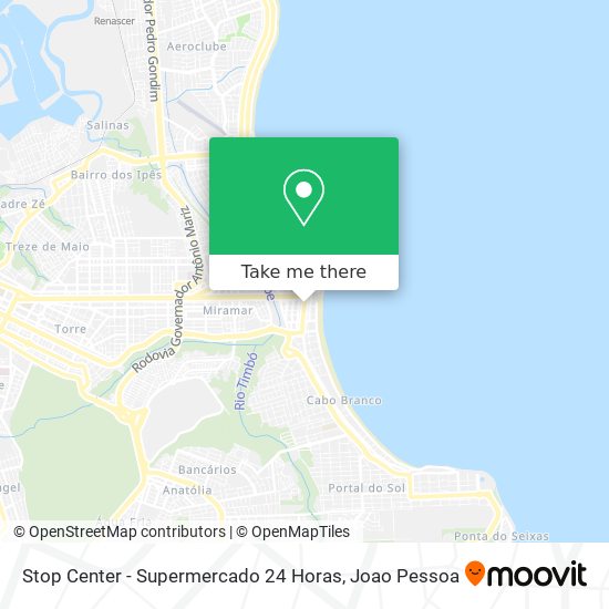 Stop Center - Supermercado 24 Horas map