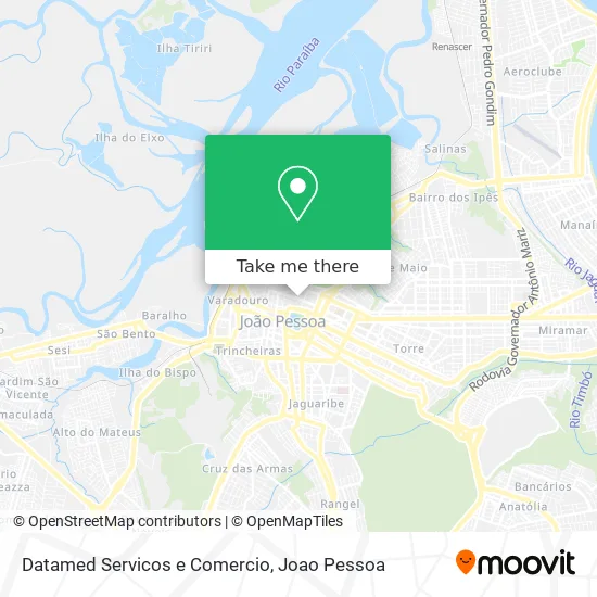 Datamed Servicos e Comercio map