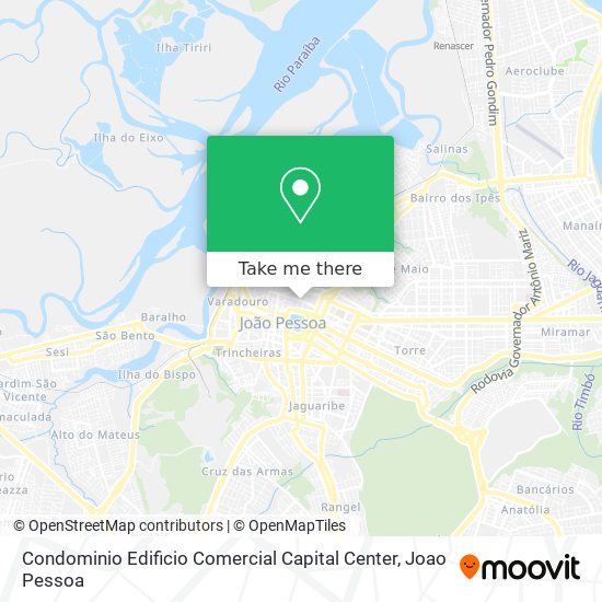 Condominio Edificio Comercial Capital Center map
