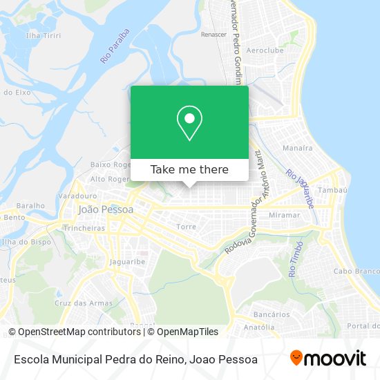 Escola Municipal Pedra do Reino map