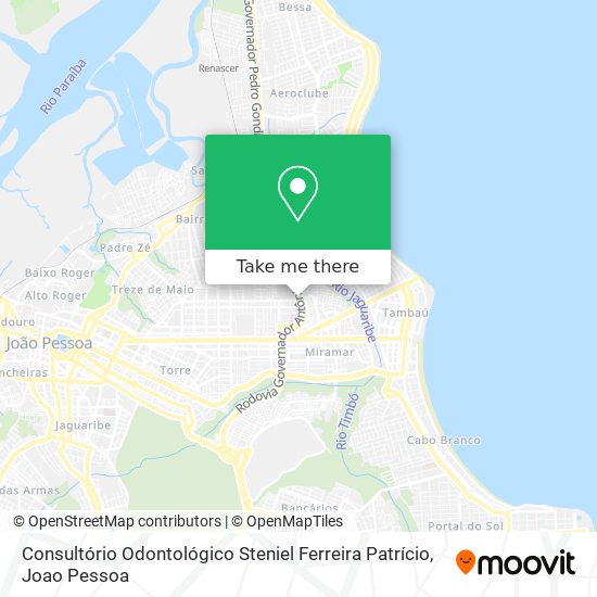 Consultório Odontológico Steniel Ferreira Patrício map