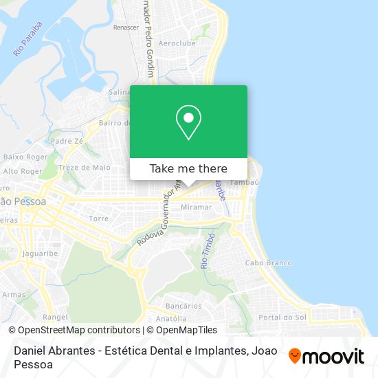 Daniel Abrantes - Estética Dental e Implantes map