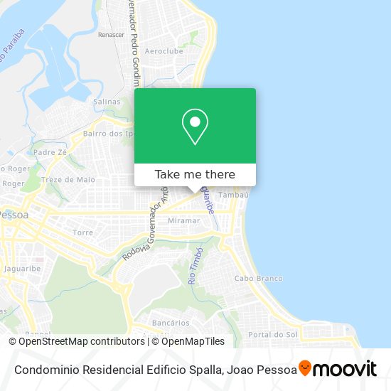 Condominio Residencial Edificio Spalla map