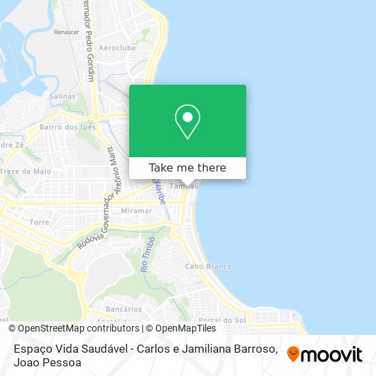 Espaço Vida Saudável - Carlos e Jamiliana Barroso map