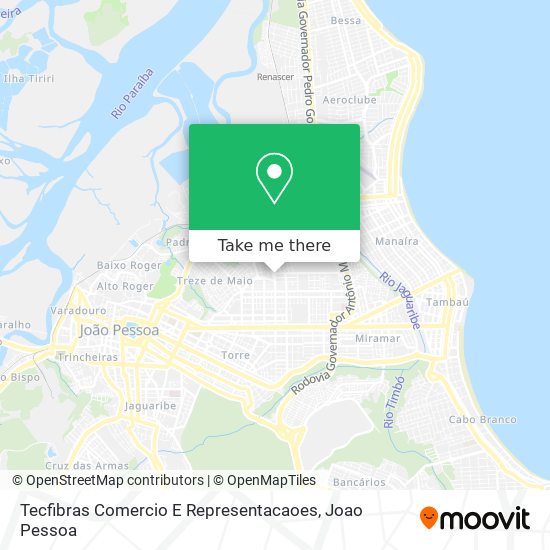 Tecfibras Comercio E Representacaoes map