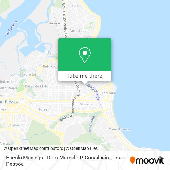 Escola Municipal Dom Marcelo P. Carvalheira map