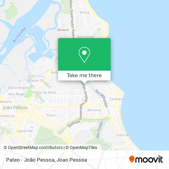 Pateo - João Pessoa map