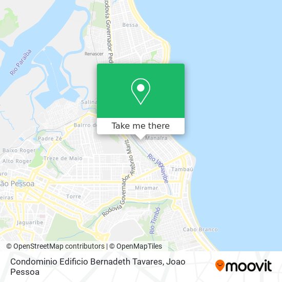 Condominio Edificio Bernadeth Tavares map