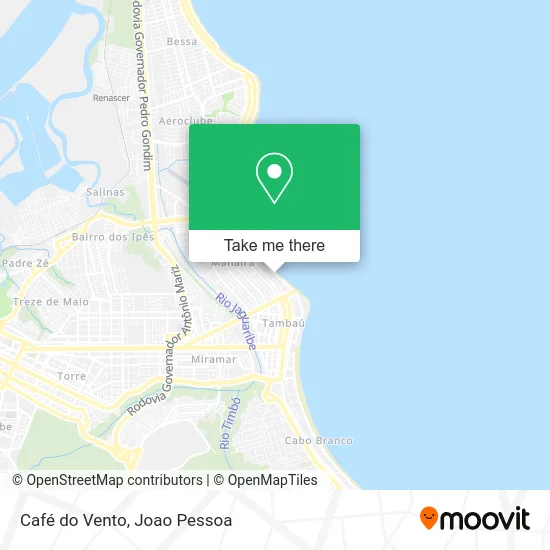 Café do Vento map
