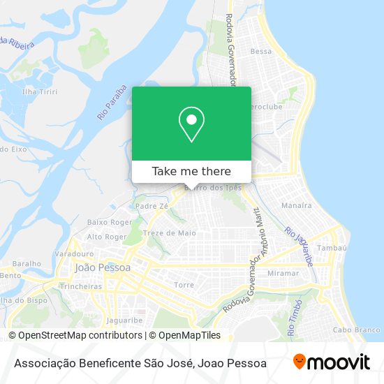 Associação Beneficente São José map