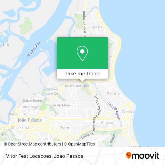 Vitor Fest Locacoes map