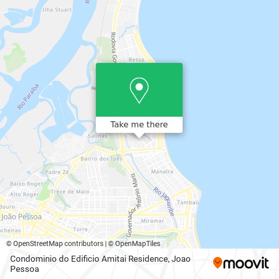 Condominio do Edificio Amitai Residence map