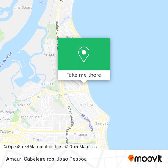 Amauri Cabeleireiros map