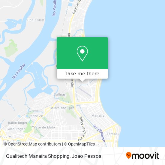 Qualitech Manaíra Shopping map