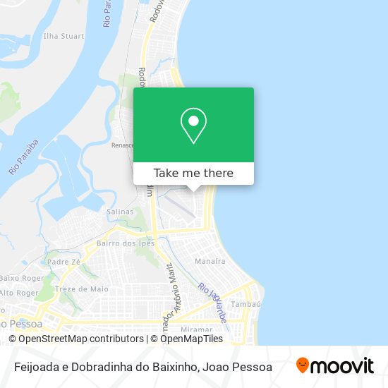 Mapa Feijoada e Dobradinha do Baixinho