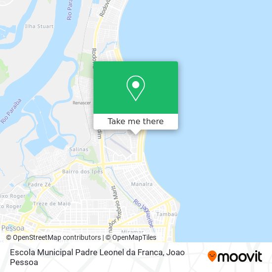 Escola Municipal Padre Leonel da Franca map