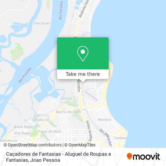 Caçadores de Fantasias - Aluguel de Roupas e Fantasias map