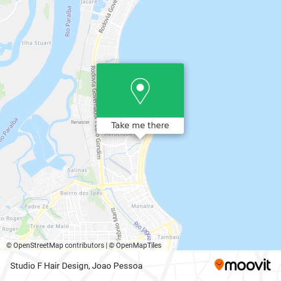 Studio F Hair Design map