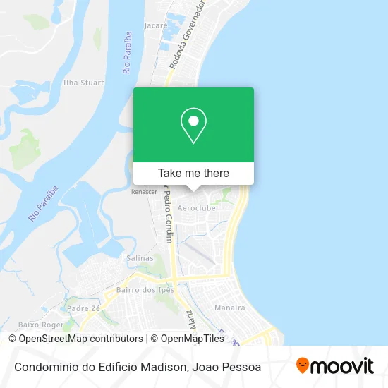 Condominio do Edificio Madison map