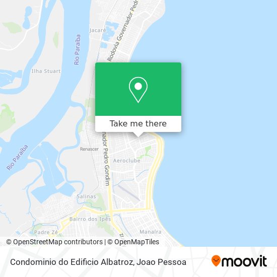 Condominio do Edificio Albatroz map