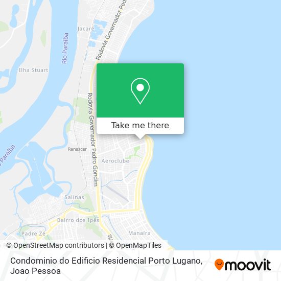 Condominio do Edificio Residencial Porto Lugano map