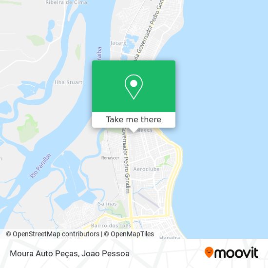 Moura Auto Peças map